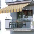 Outdoor Canopy aluminium Frame Materia Clamping Awning